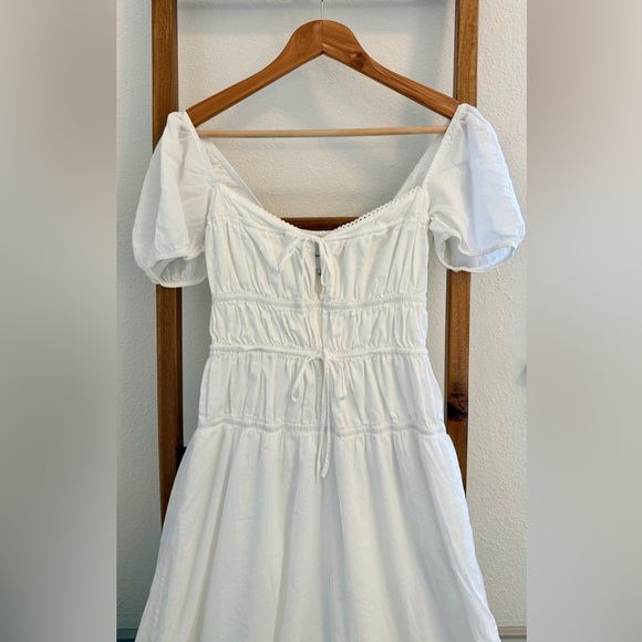 Reformation Rhett Dress White - Picture 4 of 7
